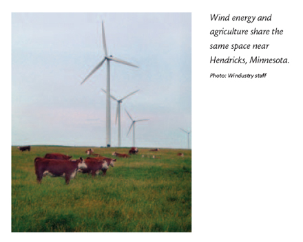 wind turbines